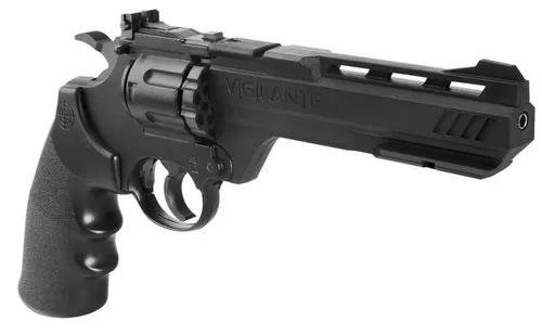 Crosman CCP8B2 Vigilante Air Pistol CO2 177 6rd 10 Pellets 6 Black Polymer Grips UPC: 028478141780