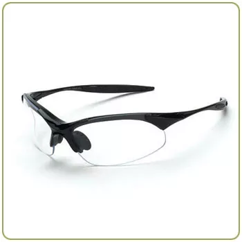 Crossfire Cobra clear lens, shiny black frame