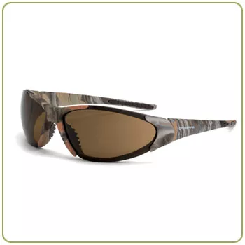 Crossfire Core HD brown lens, woodland camo frame