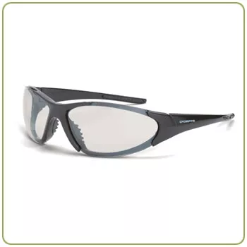 Crossfire Core indoor/ outdoor lens, shiny black frame