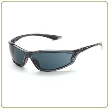 Crossfire KP6 smoke lens, crystal black frame