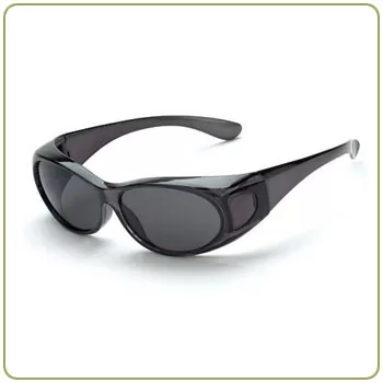Crossfire OG3 smoke lens, crystal black frame