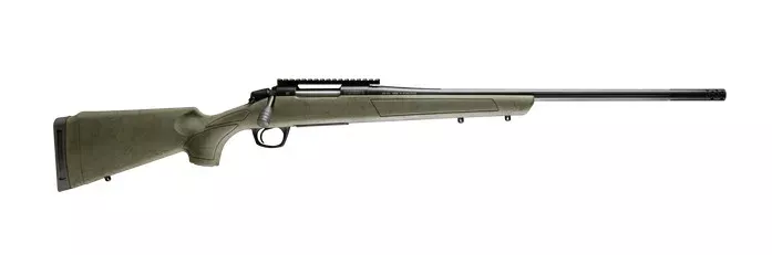 CVA CR3979G Cascade XT 25 Creedmoor 4+1 Graphite Black Cerakote Fluted Threaded Barrel, Graphite Black Cerakote Receiver W/Picatinny Rail, OD Green W/Black Webbing Adjustable Synthetic Stock