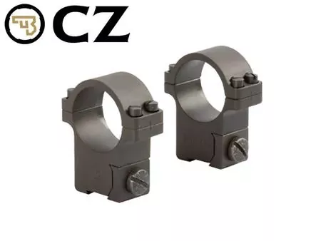 CZ 455/457/512 30mm Steel Rings Mounts Bordson