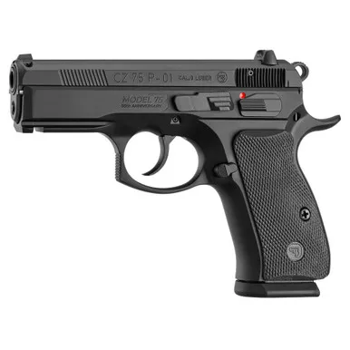 CZ CZ 75 P-01 50th Anniversary Edition 9mm Compact Semi-Automatic Handgun with Decocker and Fixed Sights