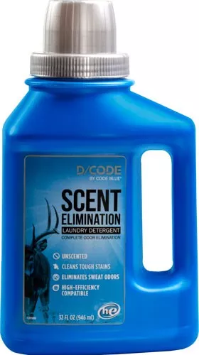 D-CODE LAUNDRY DETERGENT – UNSCENTED 32FL OUNCES BOTTLE