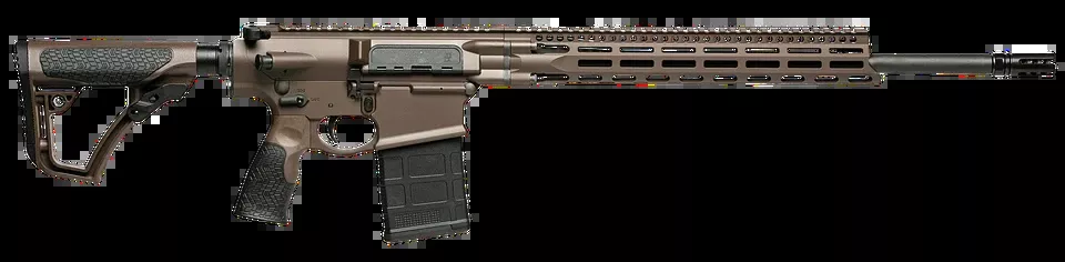 Daniel Defense DD5 V5 Gen II 6.5 Creedmoor Rifle - 20" Barrel, 20+1 Capacity, Mil-Spec Brown Cerakote, MLOK Stock
