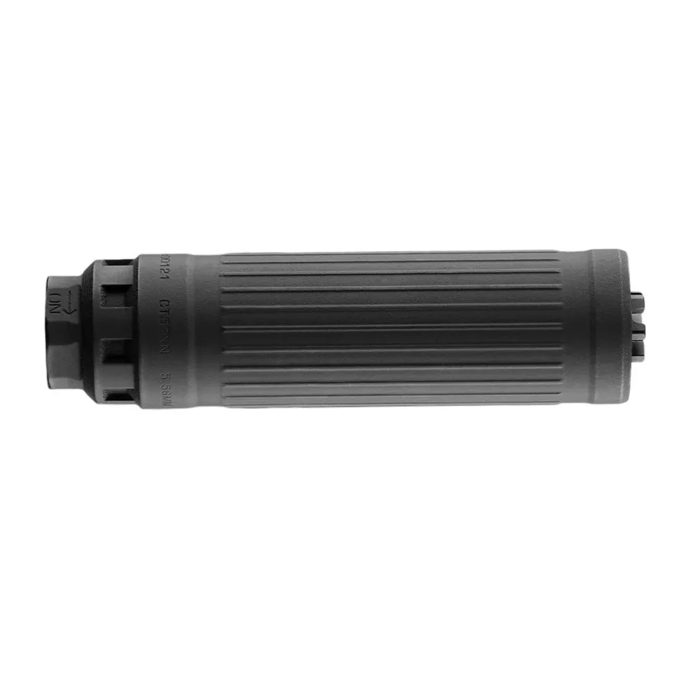 Dead Air Defense CT5P Patrol Suppressor 5.56 NATO/6mm ARC 5.49" 5/8-24 Direct Thread Black