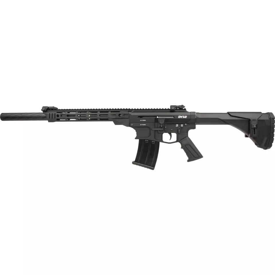 DERYA DY12 12 Gauge 18" Barrel 10-Round Black Shotgun