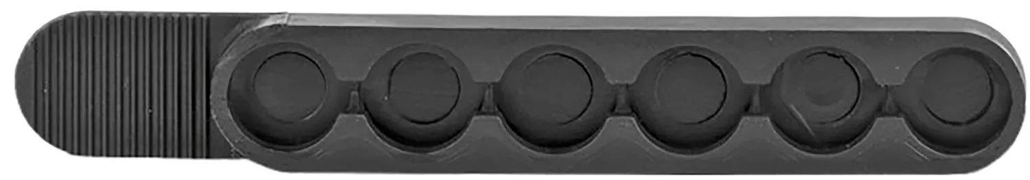 DeSantis Gunhide T11BAZZZ0 Swift Strip made of Polymer with Black Finish for 38 Special, 357 MAG S&W J Frame Holds up to 6RDS