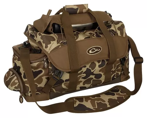 Drake Waterfowl DA2020016 Blind BagLarge 18 Pockets, Sunglass Pocket, Thermos Sleeve, Carry Handles/Adj. Strap