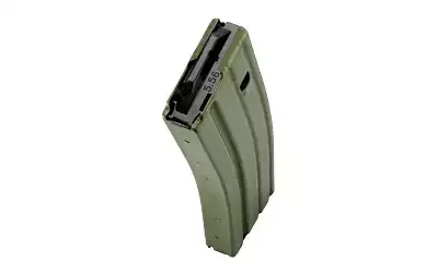 DURAMAG Aluminum Magazine 5.56/.223 30 round OD Green with Black Follower