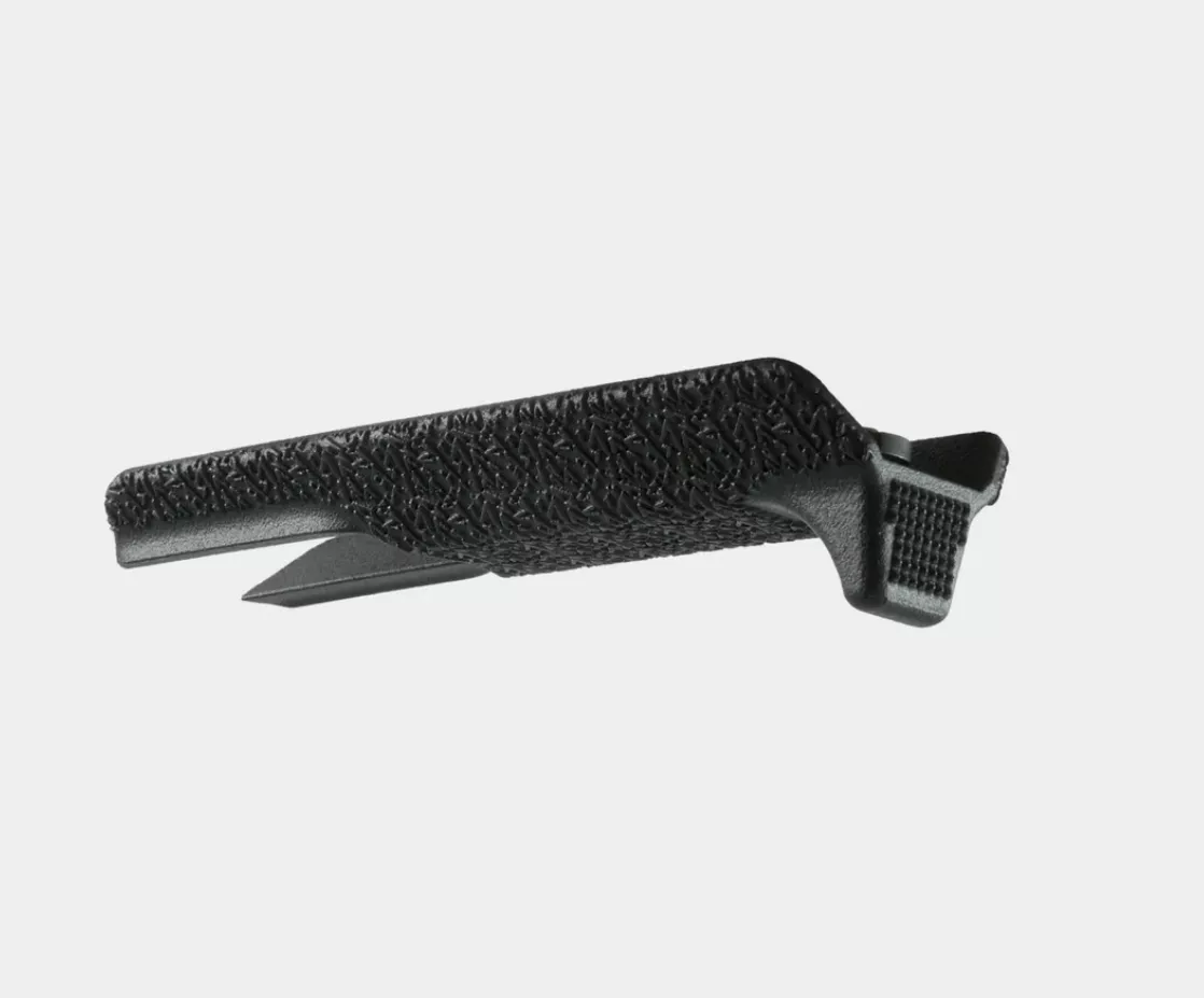 Emissary Development Integrated Rail Panel Winged w/ Forward Stop Black – EMIRP-WNG-B-BLK