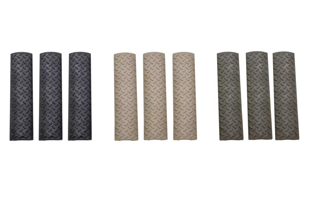 Ergo Diamond Plate Full-Long Rail Covers 3PK