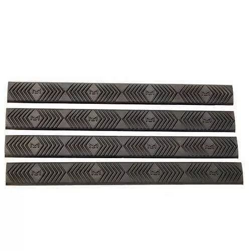 Ergo Grip M-LOK WedgeLok Rail Covers 6 1/4"x5/8" Slot 4 Pack Gray Finish 4332-4PK-GG