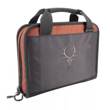 Evolution Outdoor Marksman Double Pistol Case Gray/Copper & Black