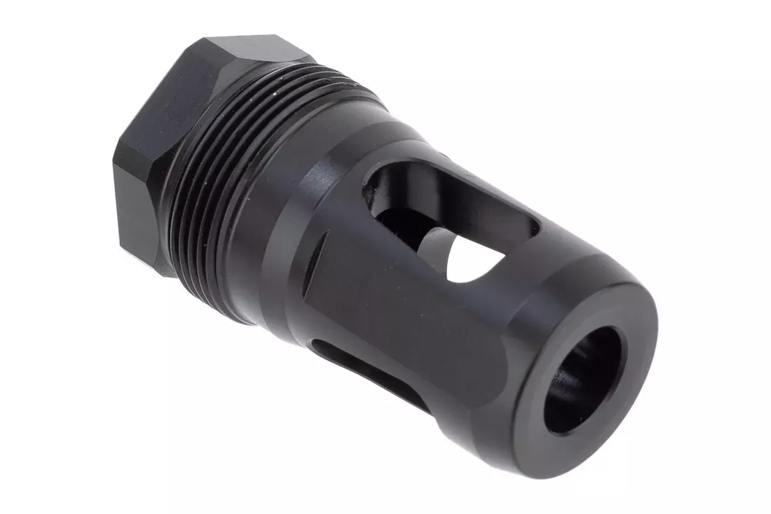 Evolve Weapons Systems TriPower Muzzle Brake – Nitride – Plan B – 1/2×28 – EWS-TPN-128