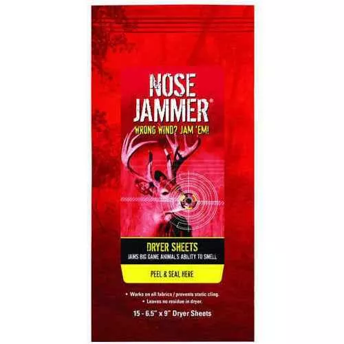 FALSEse Jammer Dryer Sheets 15 pk. Model: 3168