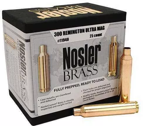 FALSEsler Brass 300 Remington Ultra Magnum (Per 25) Md: 11940