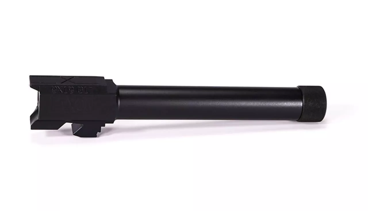 Faxon Firearms For GLOCK 17 Barrel – Threaded – 4150 – Nitride 1:10 Twist – GA910N17NGQ-T