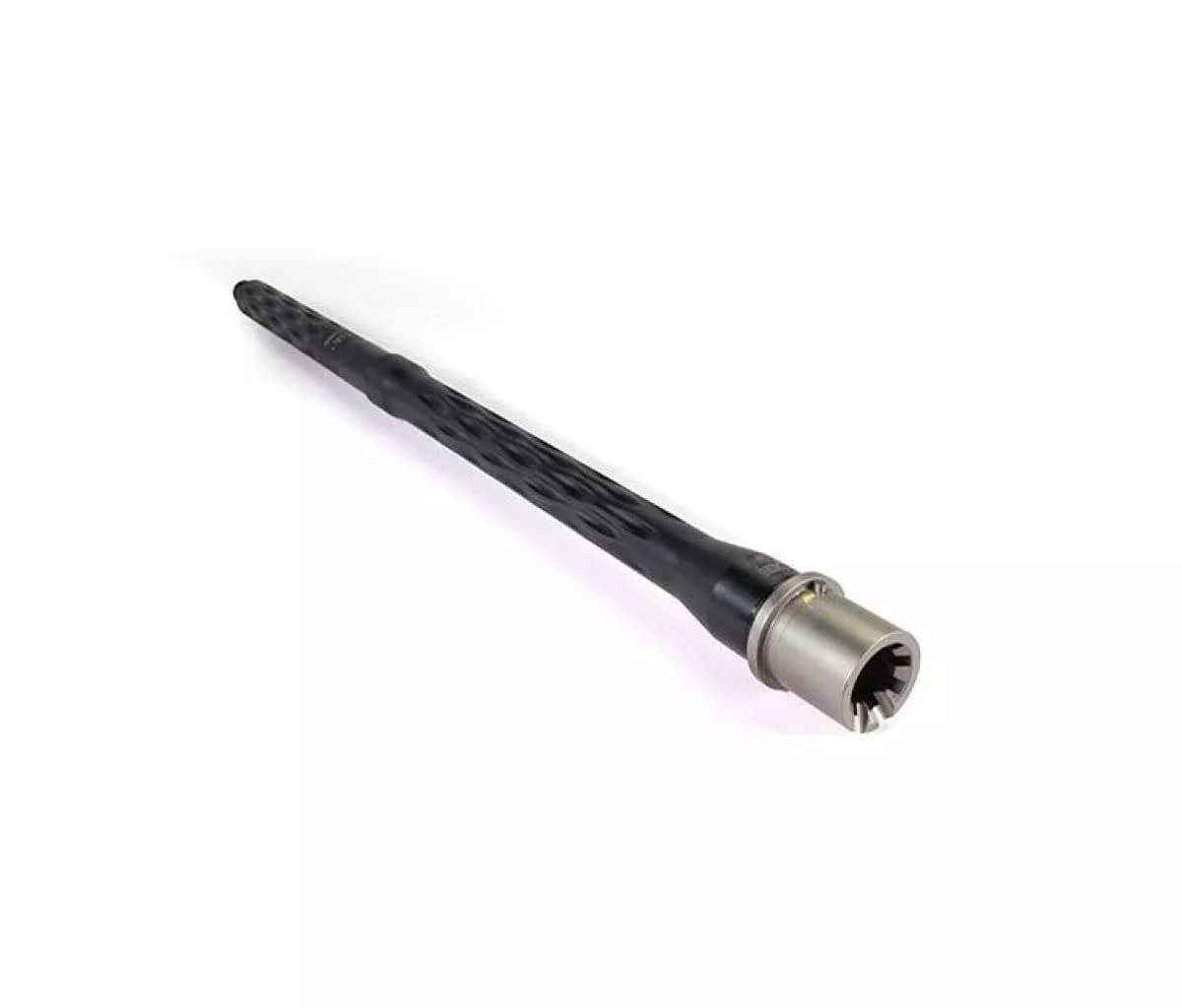 Faxon Firearms Match Series 14.5″ FLAME Fluted .223 Wylde Mid-Length 416-R Stainless Nitride / Melonite 5R Nickel Teflon Extension Barrel 1:8 Twist – 15BW8M14LMQ-5R-NP3