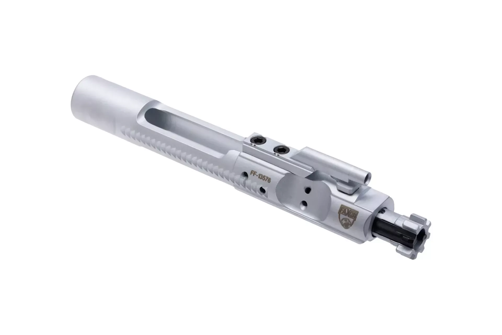 Faxon Firearms Superfinished 5.56 NATO M16 Bolt Carrier Group – Chrome – FF556BCGCNITRIDE-CR