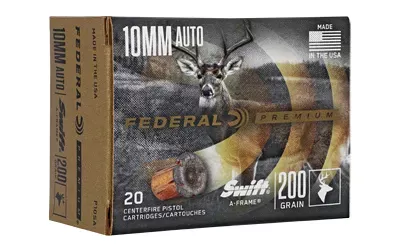 Fed Prm 10mm 200 Grain A-frame 20/200