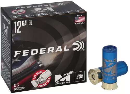 Federal MC12HC18 Master Class12Gauge 2.75″ 1oz 8Shot 25 Per Box/10 Case