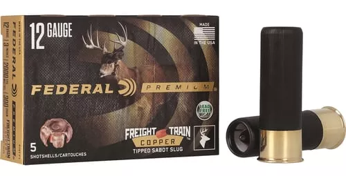 Federal P151FT Premium Freight Train 12Gauge 3″ SlugShot 5 Per Box/10 Case