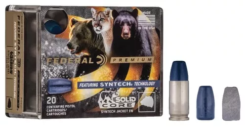 Federal Solid Core Handgun Ammunition .40 S&W 200 gr TSJ 20/ct
