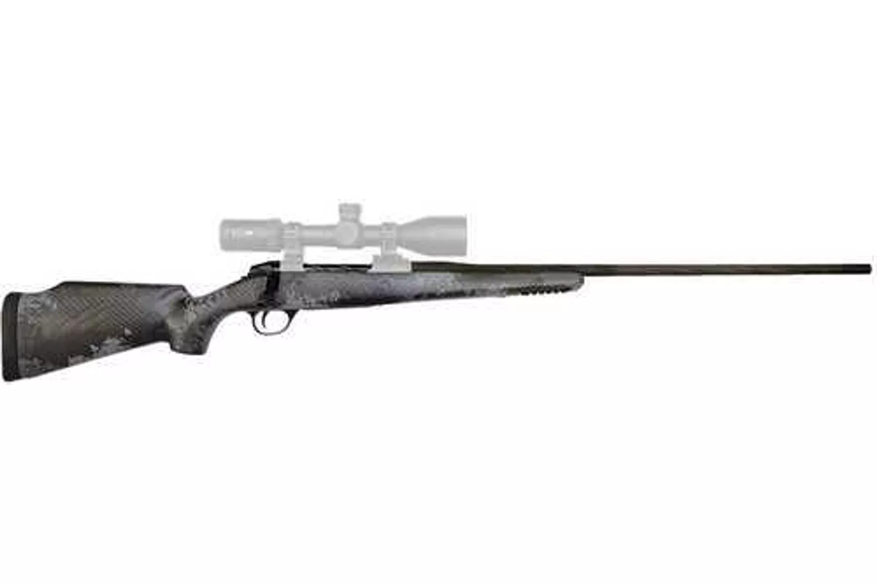 Fierce Firearms Twisted Rage 6.5 PRC Caliber with 3+1 Capacity 24" Barrel Black Cerakote Metal Finish