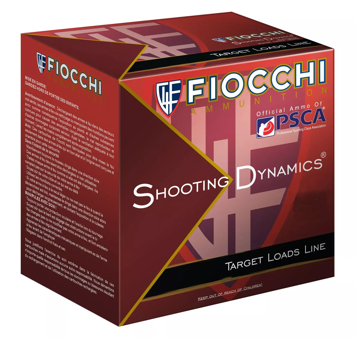 Fiocchi 12SD18H8 Shooting Dynamics Target 12 Gauge 2.75″ 1 1/8 oz 8 Shot Shotgun Ammo – 25 Rounds – 12SD18H8