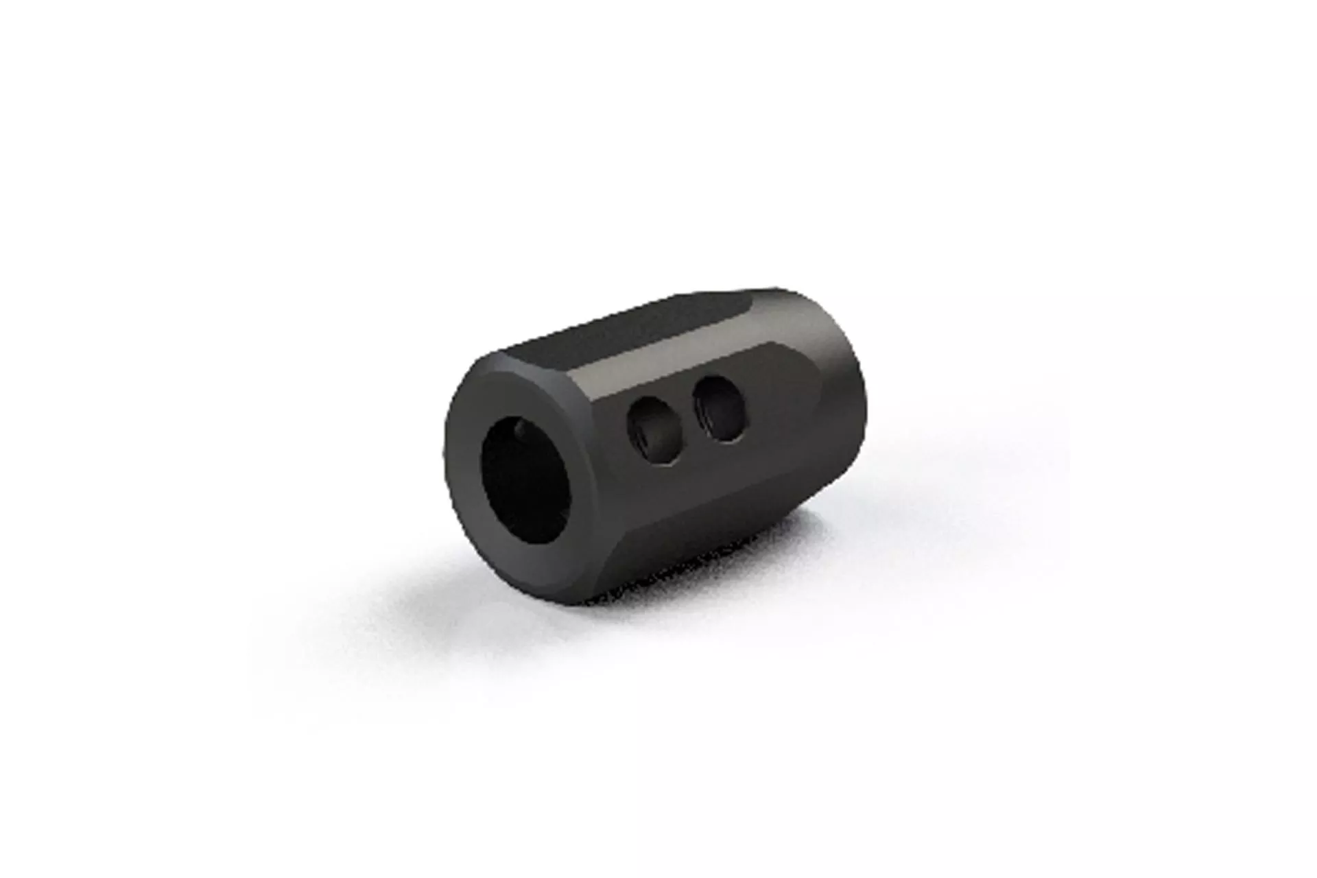 Foxtrot Mike 9MM Micro Muzzle Brake – 1/2×36 – FM9-MMB