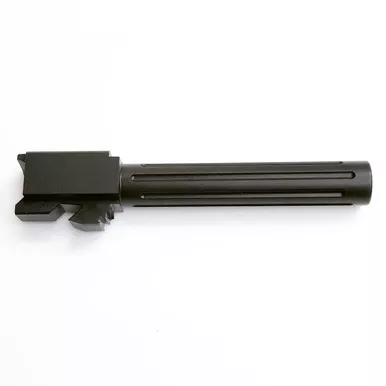 G17 Black Nitride Fluted Barrel for Glock 17 9mm Stock Length Made in USA