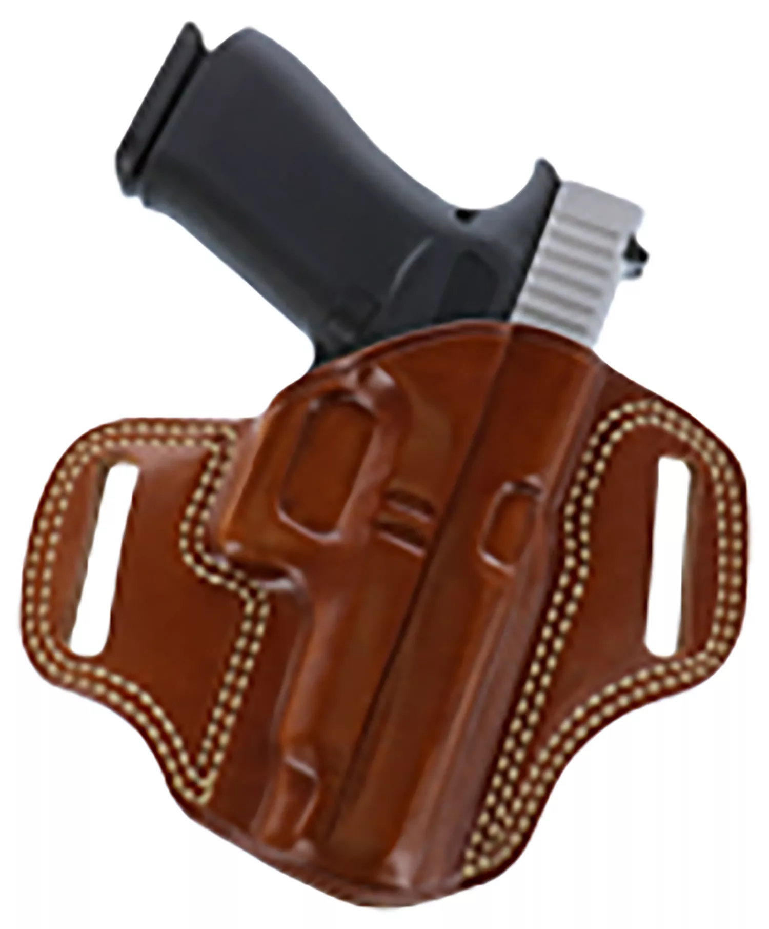 Galco CM212 Combat MasterOWB Tan Leather Belt Slide Fits 1911 Right Hand
