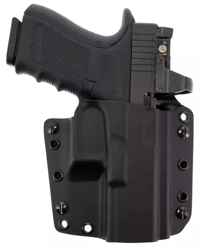 Galco CVS834RB CorvusIWB/OWB Black Kydex Belt Loop Fits Glock 48/MOS Right Hand