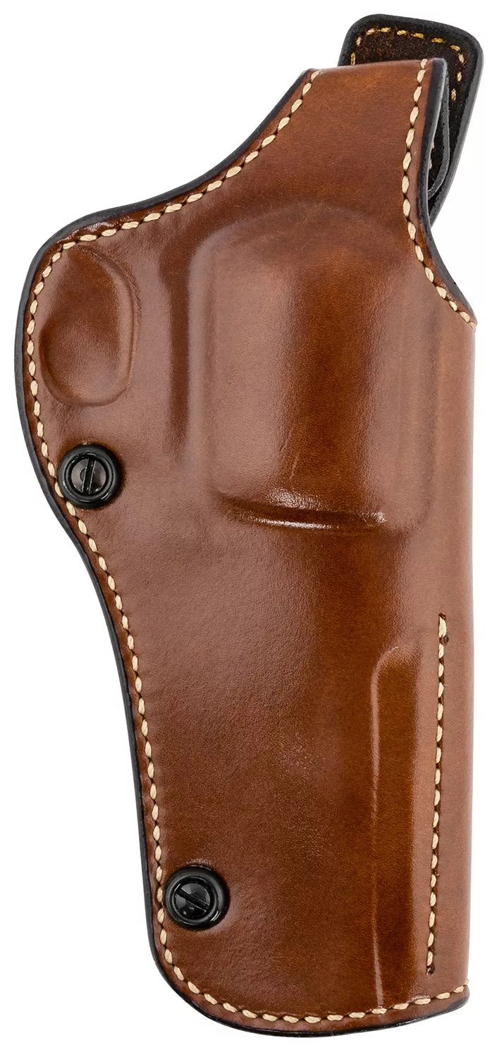Galco PHX334 PhoenixOWB Tan Leather Belt Slide Fits Ruger GP100 Fits S&W L Frame Right Hand