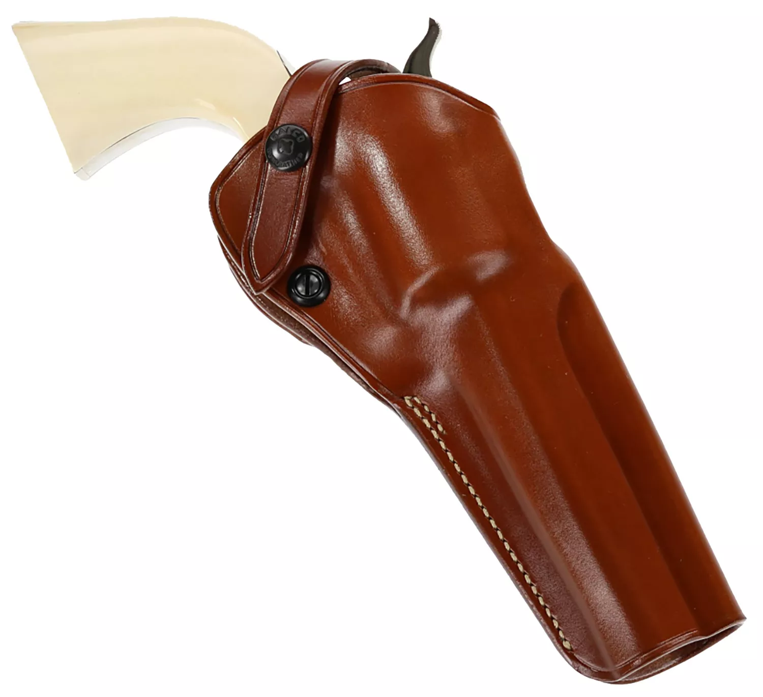 Galco SAO168 SAOOWB Tan Leather Belt Slide Fits Ruger Single-Six Right Hand