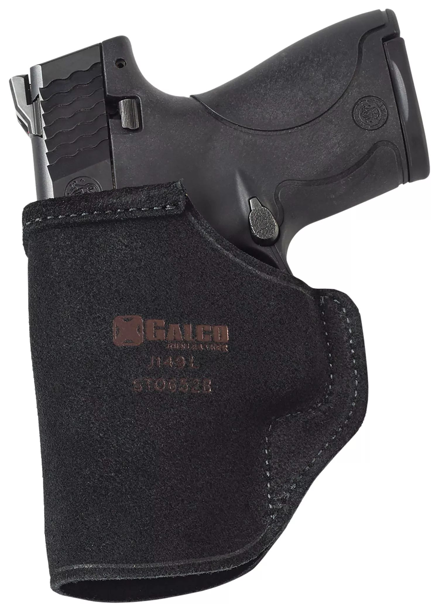 Galco STO882B Stow-N-GoIWB Leather Belt Clip Fits Staccato C2 Right Hand