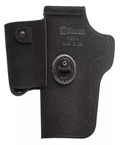 Galco WK2212B WalkAbout 2.0IWB Black Leather UniClip/Stealth Clip Fits 1911 Fits 5" Barrel Ambidextrous