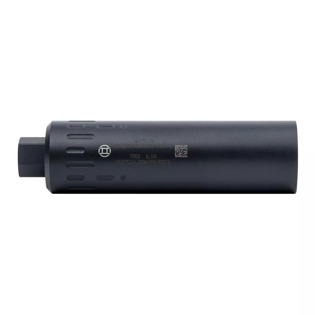 Gemtech TREK II Direct Thread Steel Suppressor 5.56mm Black
