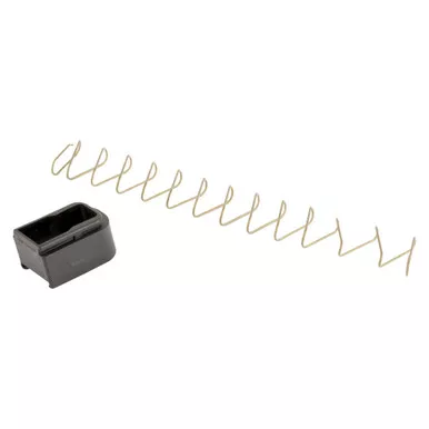 Ghost Inc. Mag Extension, Black, Mag Extension, Fits Glock 43