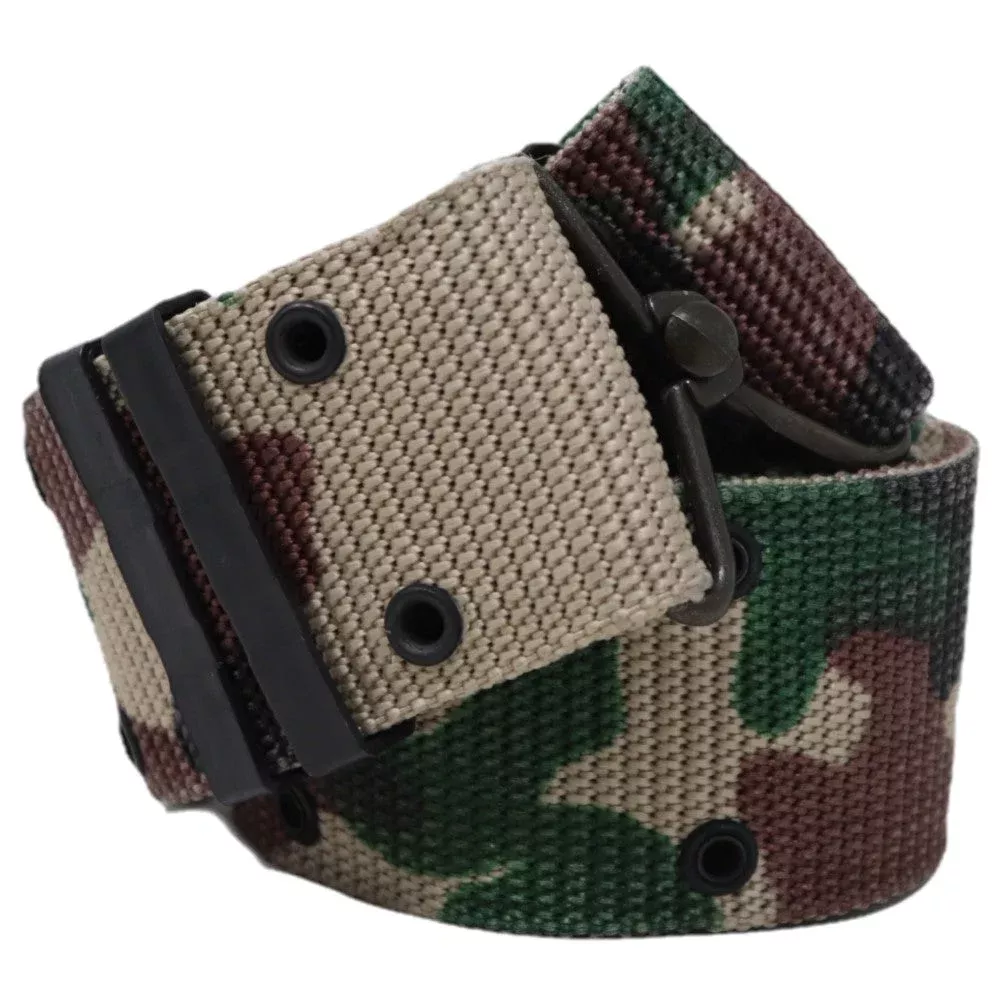Gi Style Pistol Belt W/ Hook and Eye Closure— Small