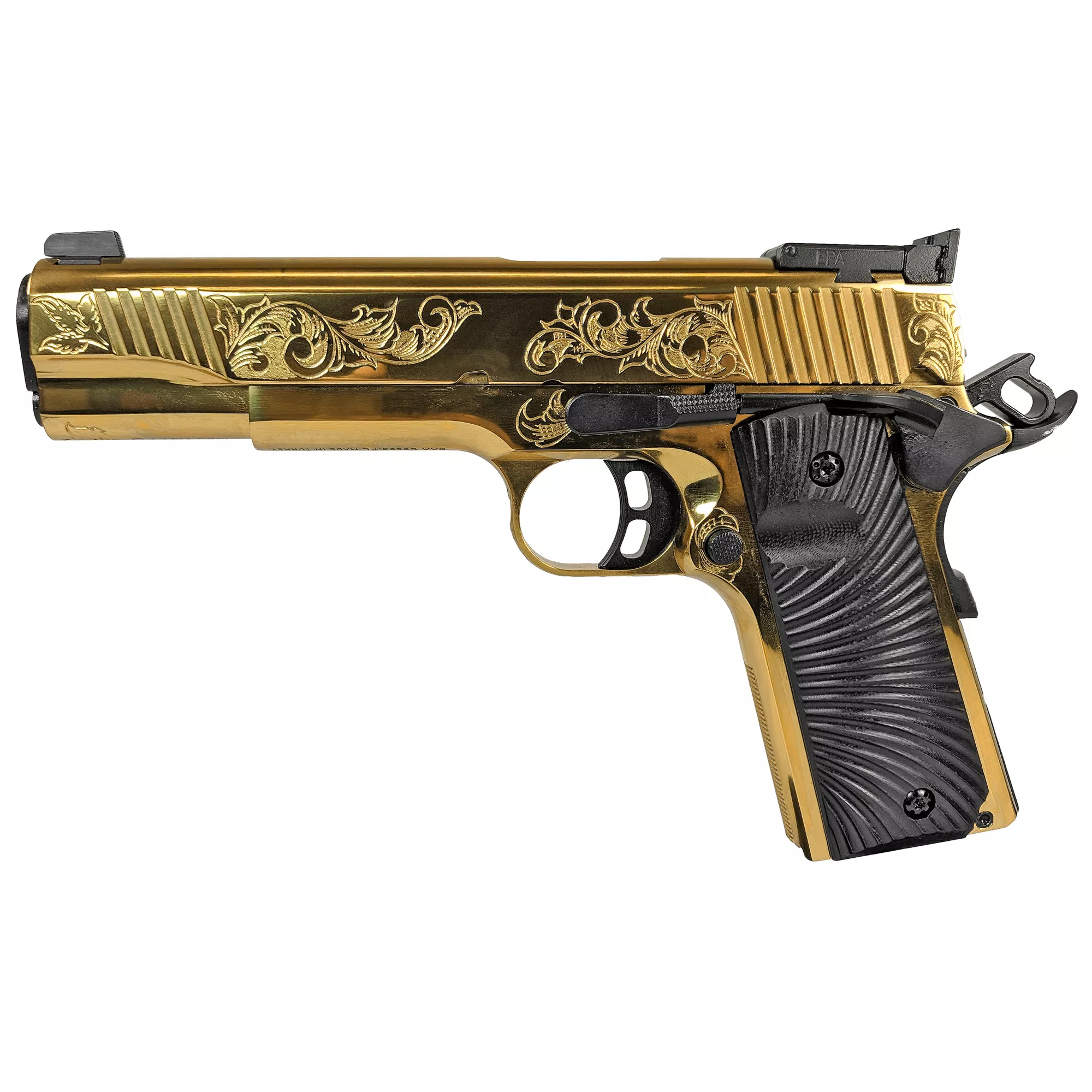 GIRSAN MC1911 DLX 45ACP 5″ 8RD GOLD
