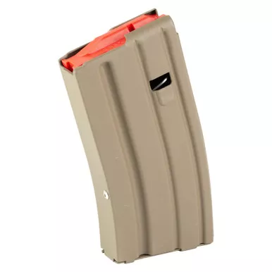 Global Ordnance Magazine, 5.56 NATO/223 Remington, 10 Rounds, 20 Round Body, Flat Dark Earth 810091157657