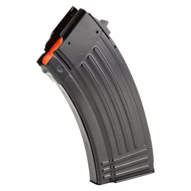 Global Ordnance Magazine, 7.62X39, 20 Rounds, Fits AK-47, Black