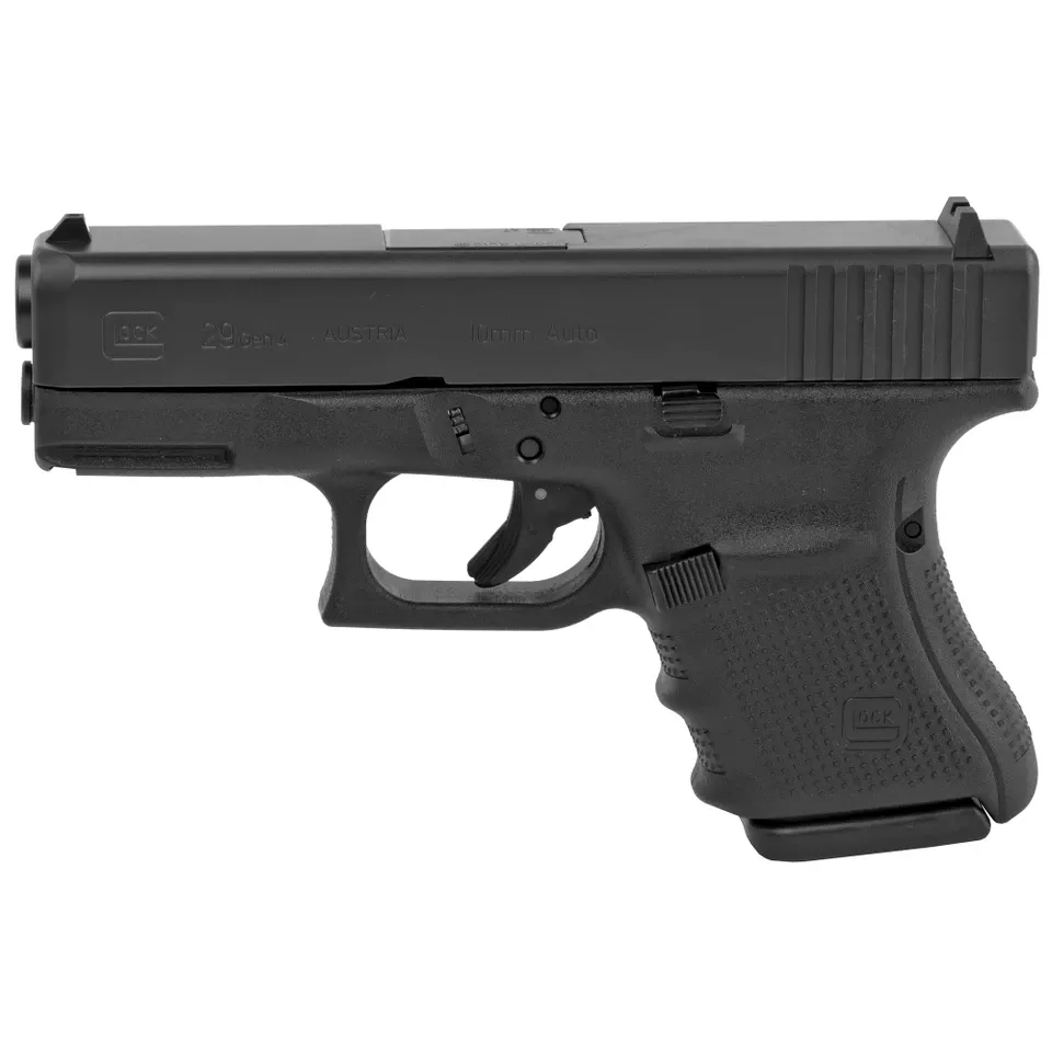 GLOCK 29 Gen4 10mm Pistol with 3 Magazines, 10-Round Capacity