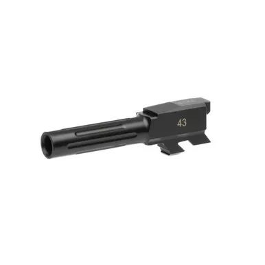 Glock 43 Match-Grade 9mm Barrel — Brownells Fluted 3.41"