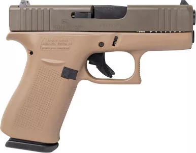 GLOCK G43X 9mm Dark Earth & Patriot Brown