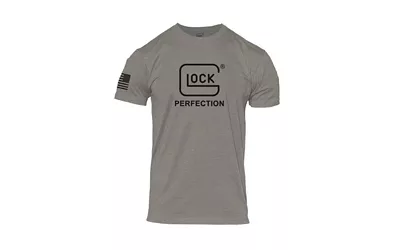 GLOCK OEM PERF SHRT SLV GRY XL